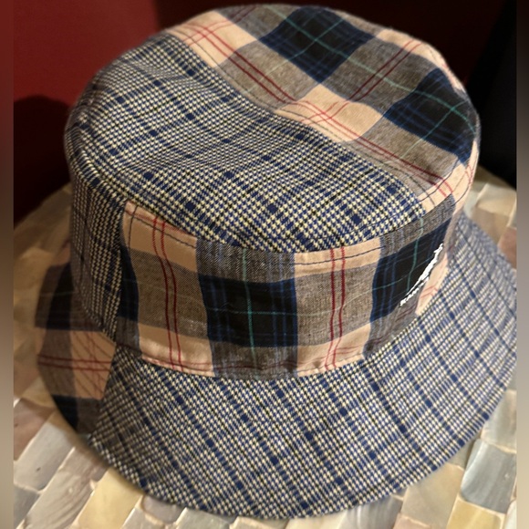 KANGOL Plaid Mashup Bucket - Picture 10 of 11